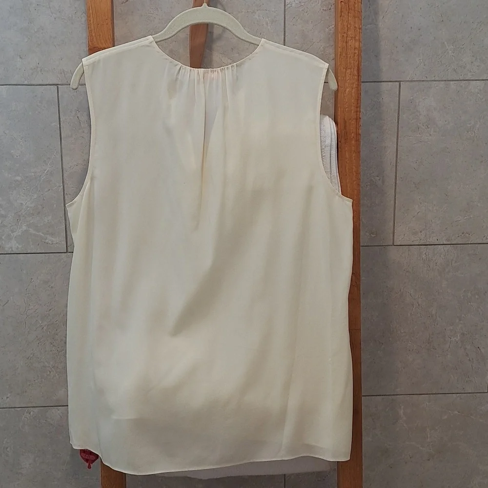 Tory Burch NWTs Jess Top 100% Silk